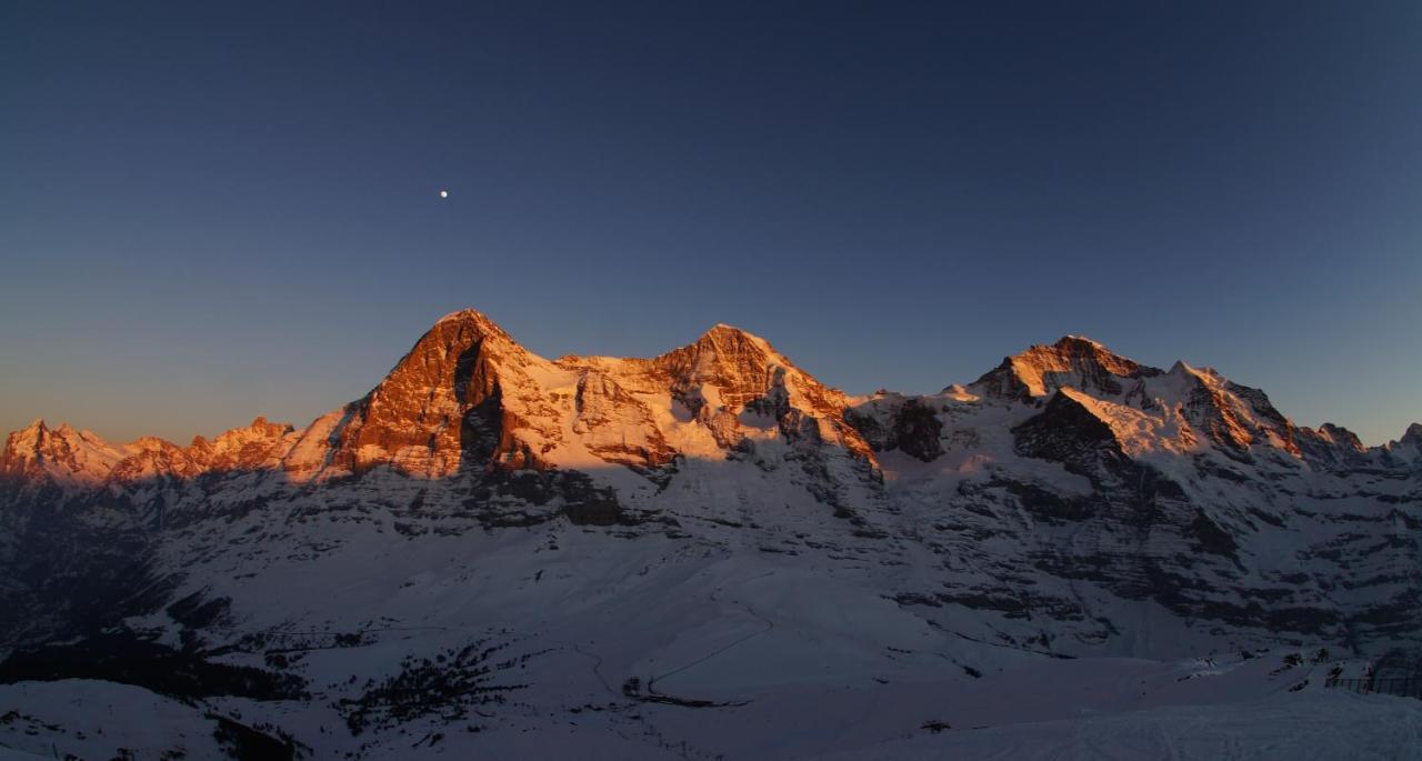 Апартаменты Chalet Wetterhorn Люченталь Экстерьер фото