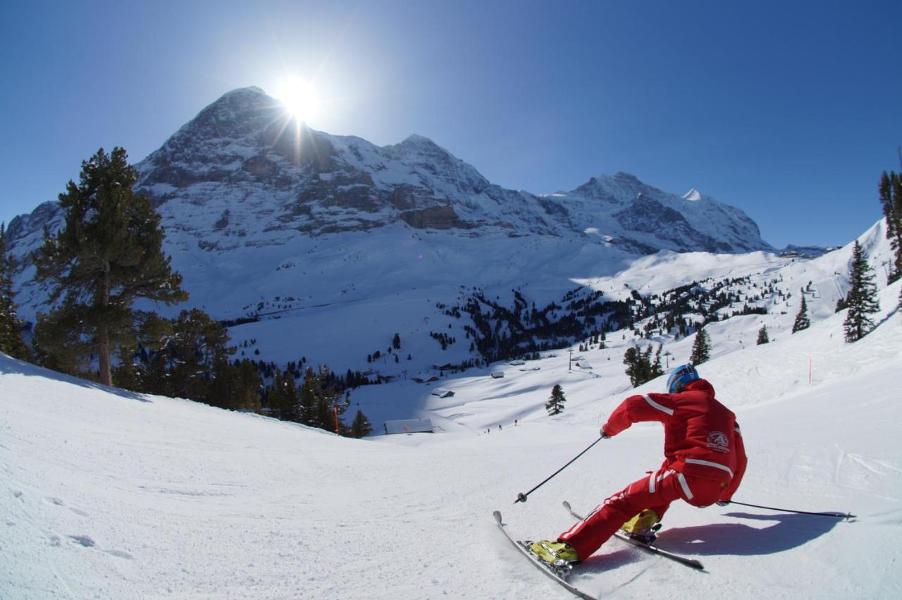 Апартаменты Chalet Wetterhorn Люченталь Экстерьер фото