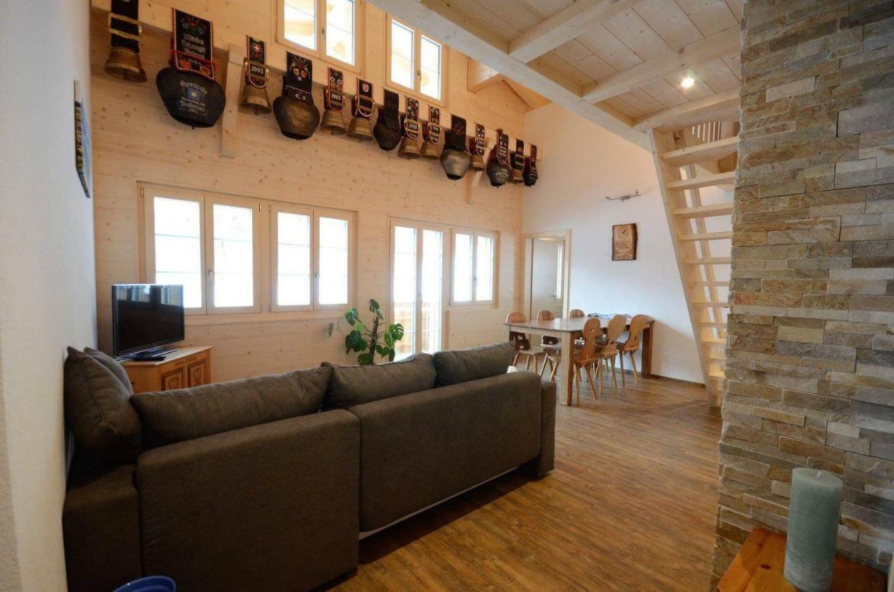 Апартаменты Chalet Wetterhorn Люченталь Экстерьер фото